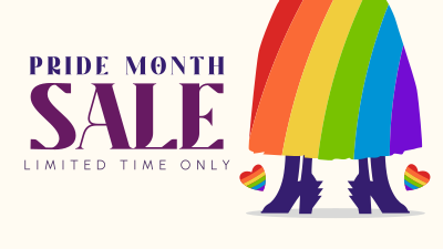 Pride Clearance Sale Facebook event cover Image Preview