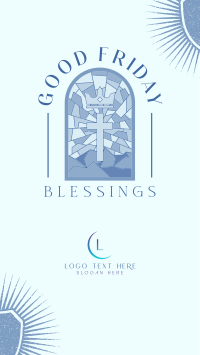 Good Friday Blessings TikTok Video Design