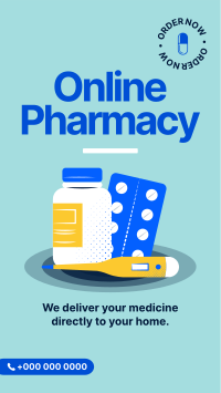 Online Pharmacy YouTube Short Design