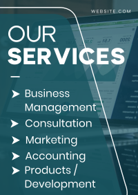 Corporate Our Services Flyer Image Preview