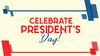 Celebrate President's Day Facebook event cover Image Preview