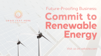 Commit to Renewable Energy Animation Design