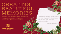 Beautiful Wedding Memories Animation Design
