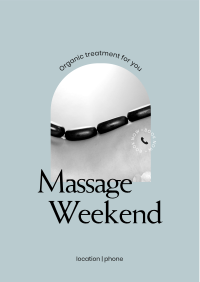 Massage Weekend Flyer Image Preview