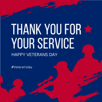 Thank You Veterans Instagram post Image Preview