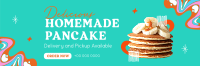 Homemade Pancakes Twitter Header Design