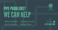 Need a Plumber? Facebook Ad Design