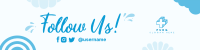 Quirky Follow Us LinkedIn Banner Design