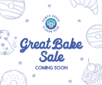 Great Bake Sale Facebook post Image Preview