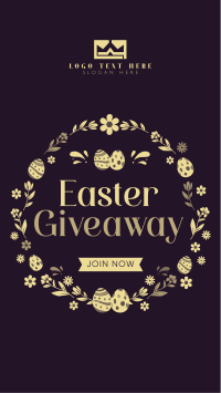 Eggstra Giveaway Instagram Story Design