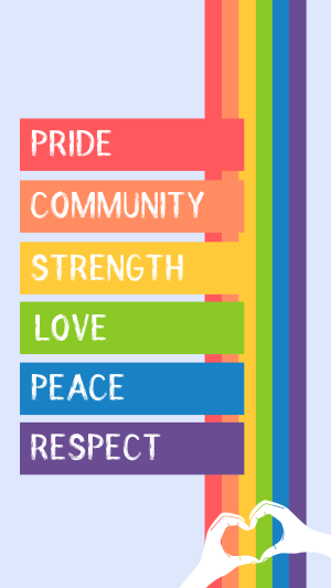 All About Pride Month Facebook story Image Preview