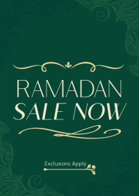 Ornamental Ramadan Sale Poster Image Preview