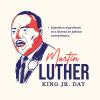 Martin Luther King Day Instagram post Image Preview
