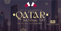 Qatar Independence Day Facebook Ad Design
