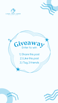 Abstract Giveaway Rules Instagram story Image Preview