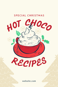 Christmas Hot Choco Pinterest Pin Image Preview