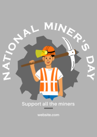 The Great Miner Flyer Design