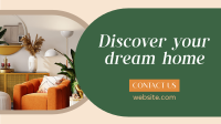 Dream Home Real Estate Facebook Event Cover Design
