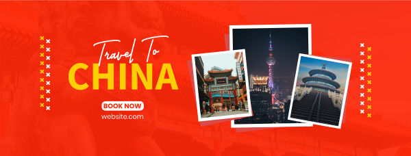 Travelling China Facebook Cover Design Image Preview