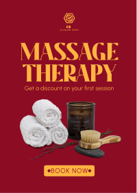 Massage Therapy Flyer Design