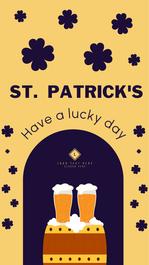 Irish Beer Instagram Story Design Image Preview