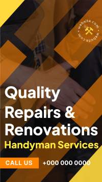 Quality Repairs Facebook story Image Preview