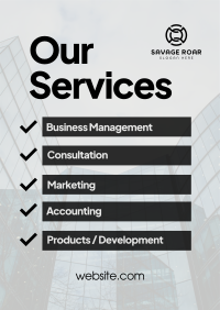 Corporate Services Poster Image Preview