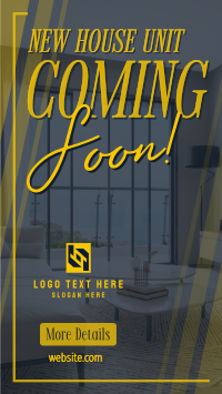 New House Coming Soon Facebook Story Design