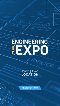 Engineering Expo Facebook Story Design