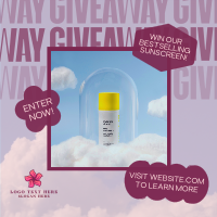 Giveaway Beauty Product Instagram Post