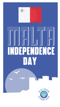 Mid-Century Malta Independence Day Instagram Reel Image Preview