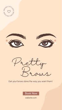 Pretty Brows Facebook story Image Preview
