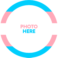 Simple Transgender Pride LinkedIn profile picture Image Preview