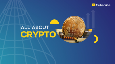 All For Crypto YouTube cover (channel art) Image Preview