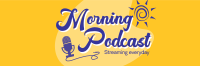 Good Morning Podcast Twitter header (cover) Image Preview