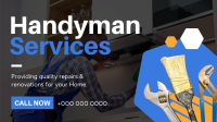 Handyman Services Video Image Preview