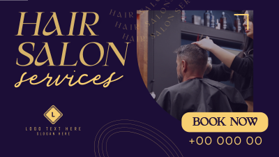 Salon Beauty Services Facebook event cover Image Preview