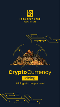 Crypto Mining Instagram Story Design
