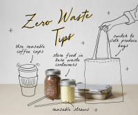 Zero Waste Tips Facebook post Image Preview