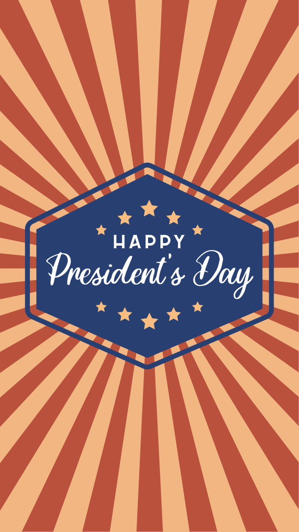 Happy Presidents Day Instagram Story Design Image Preview