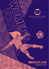 Women's Team Poster Design