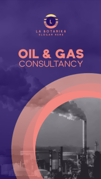 Oil and Gas Consultancy Instagram story Image Preview