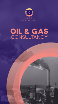 Oil and Gas Consultancy Instagram story Image Preview