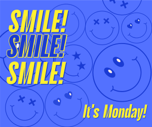 Monday Motivation Smile Facebook post Image Preview