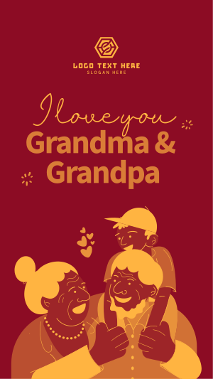 Grandparents Day Letter Facebook story Image Preview