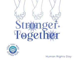 Stronger Together this Human Rights Day Facebook post Image Preview