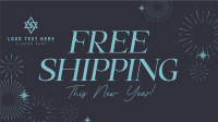 New Year Shipping Facebook event cover Image Preview