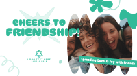 Abstract Friendship Greeting Video Image Preview