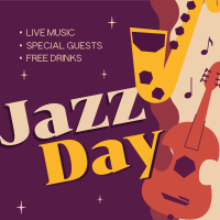 Special Jazz Day Instagram post Image Preview