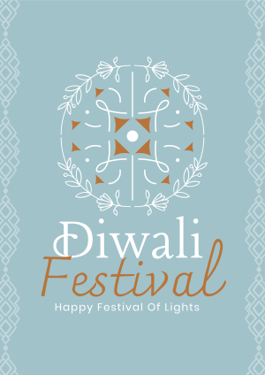 Diwali Lantern Flyer Image Preview